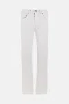 Maison Margiela Jeans In White Paint