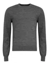 Maison Margiela Pullover Mit Ellenbogen-patches In Grey