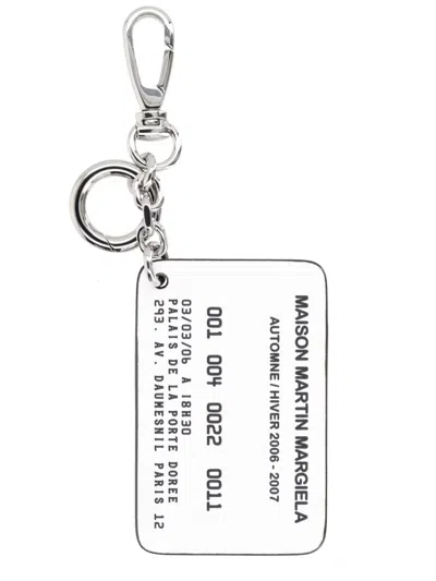 Maison Margiela Keychain Cardholder In Black
