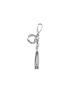 Maison Margiela Nail Cutter Keyring Charm In Metallic