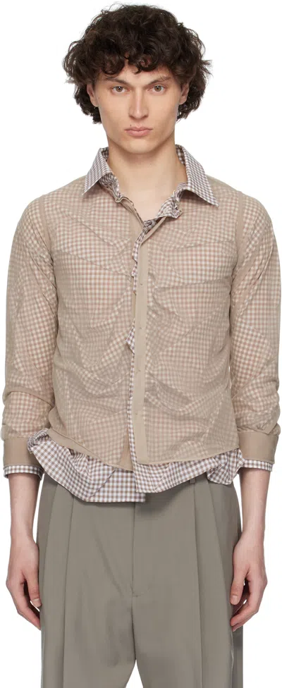 Maison Margiela Khaki Layer Shirt