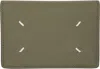 Maison Margiela Khaki Slim Card Holder