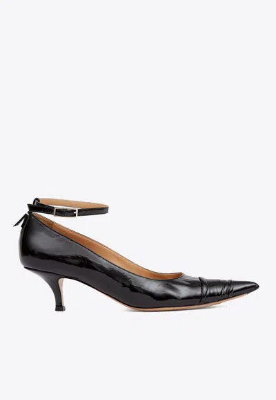 MAISON MARGIELA KINKIES 55 LEATHER PUMPS