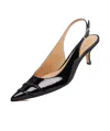 Maison Margiela Kinkies Slingback In Black