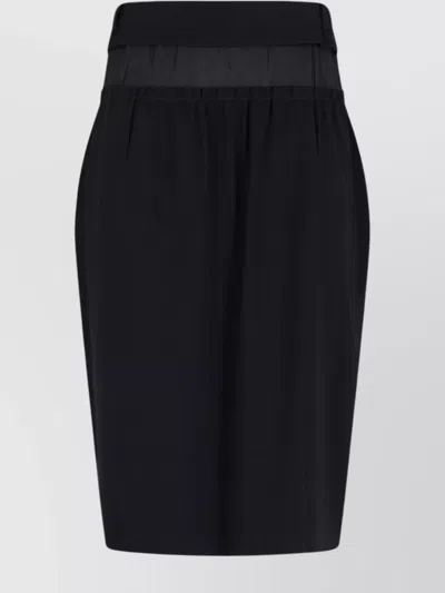Maison Margiela Knee Length And Midi Skirts In Black