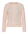 Maison Margiela Knit Cardigan In Pink