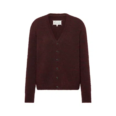 Maison Margiela Knit Cardigan Woman Red