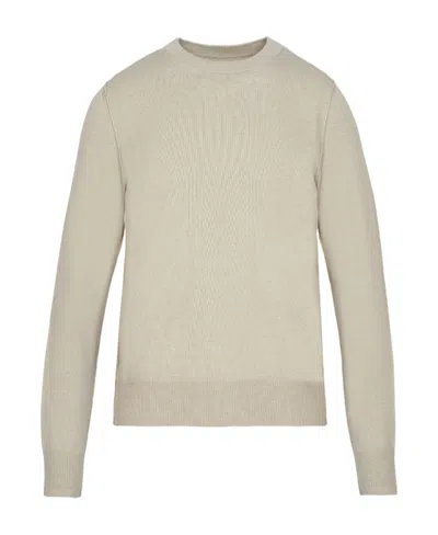Maison Margiela Knit Pullover Sweater In Nude