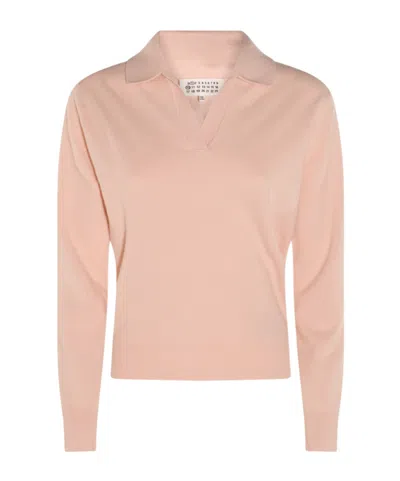 MAISON MARGIELA WOOL V-NECK SWEATER