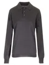 MAISON MARGIELA KNITTED POLO SHIRT