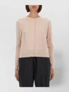 Maison Margiela Knitwear Crew Neck Long Sleeves Ribbed Cuffs In Neutral