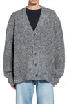 Maison Margiela Buttoned Cardigan In Gray
