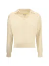 Maison Margiela Polo Knit Top In Neutral