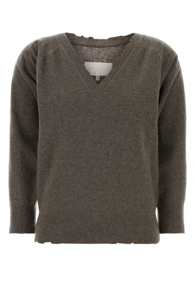Maison Margiela Knitwear Sweater In Gray