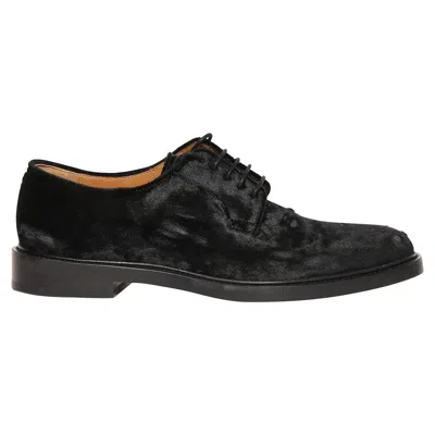 Maison Margiela Lace-up Oxford In Black