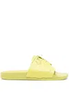 Maison Margiela Lace-up Pool Slides In Grün