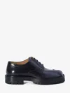 Maison Margiela Tabi Laced Shoes In Black