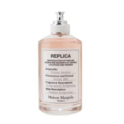 Maison Margiela Ladies Replica Flower Market Edt Spray 3.4 oz (100 Ml) In Green / Rose