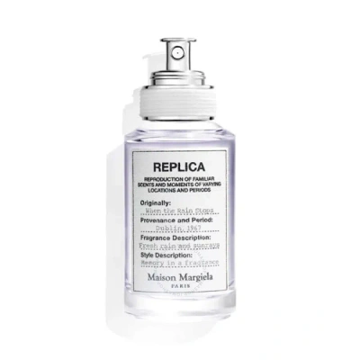 Maison Margiela Ladies Replica When The Rain Stops Edt Spray 1.0 oz Fragrances 3614273612661 In Green / Pink