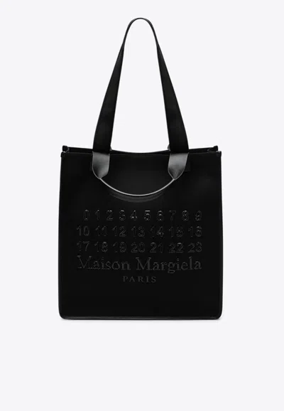 Maison Margiela Large Cabas Tote Bag In Black
