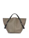 Maison Margiela Large Dress-age Shoulder Bag In Grey