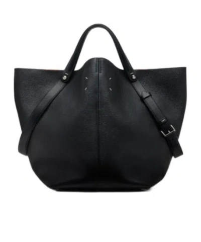 Maison Margiela Large Dress-age Tote Bag In Black