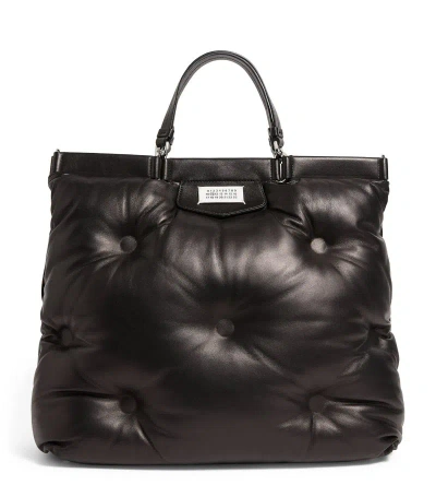 Maison Margiela Large Glam Slam Shopper Bag In Black