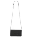 Maison Margiela Large Wallet With Chain Unisex In Black