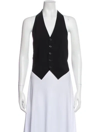 Pre-owned Maison Margiela Late 2000's - Early 2010's Suit Vest In Black