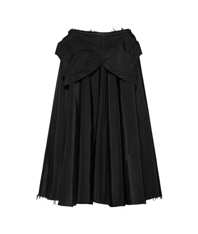 MAISON MARGIELA MAISON MARGIELA HIGH WAIST PLEATED A-LINE SKIRT