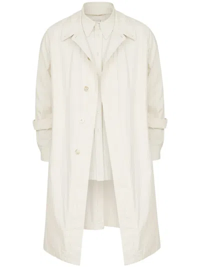 MAISON MARGIELA LAYERED TRENCH COAT