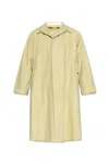 Maison Margiela Trench Coat In Nude