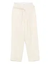 Maison Margiela Layered Trousers In Neutrals