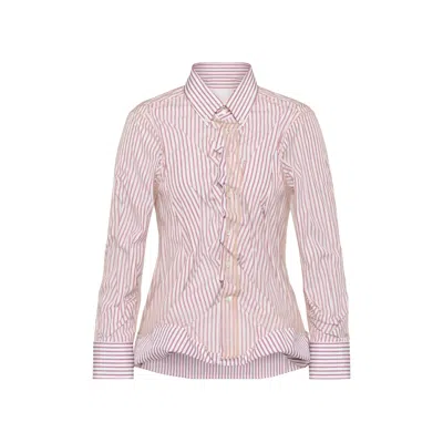 Maison Margiela Woman Shirt Blush Size 6 Cotton In Pink