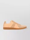 MAISON MARGIELA LEATHER AND SUEDE REPLICA SNEAKERS
