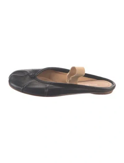 Pre-owned Maison Margiela Leather Ballet Flats In Multi