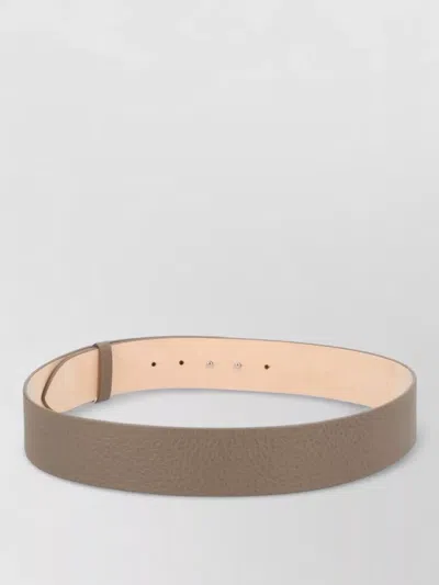 Maison Margiela Leather Belt In Brown