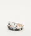 Maison Margiela Leather Belt Unisex Black