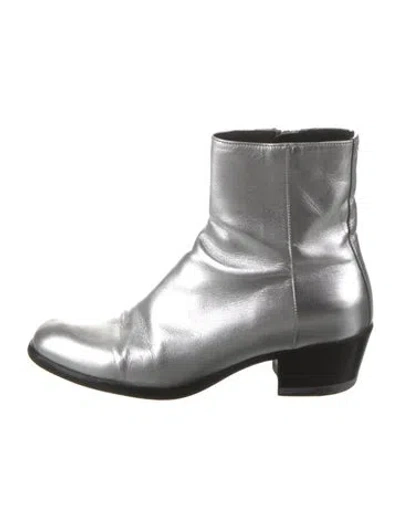 Pre-owned Maison Margiela Leather Boots