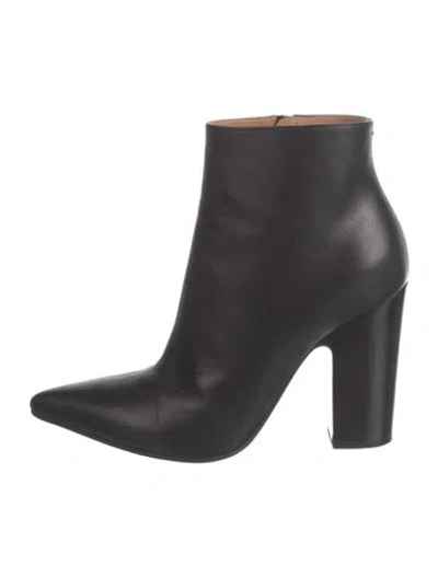 Pre-owned Maison Margiela Leather Boots In Black