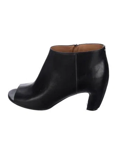 Pre-owned Maison Margiela Leather Boots In Blue
