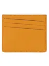 Maison Margiela Leather Card Holder In Neutral