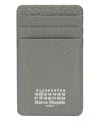 Maison Margiela Gray Wallets & Pures In Green