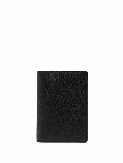 Maison Margiela Leather Card Holder In Black