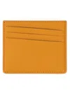 Maison Margiela Leather Card Holder In Neutral