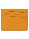 Maison Margiela Leather Card Holder In Neutral