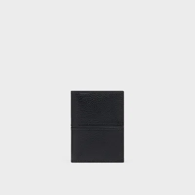 Maison Margiela Leather Card Holder Unisex Black