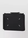 Maison Margiela Signature Stitch Zip Wallet