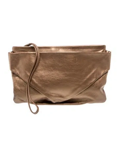 Pre-owned Maison Margiela Leather Clutch