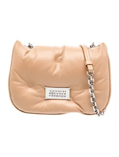 Pre-owned Maison Margiela Leather Clutch In Neutral